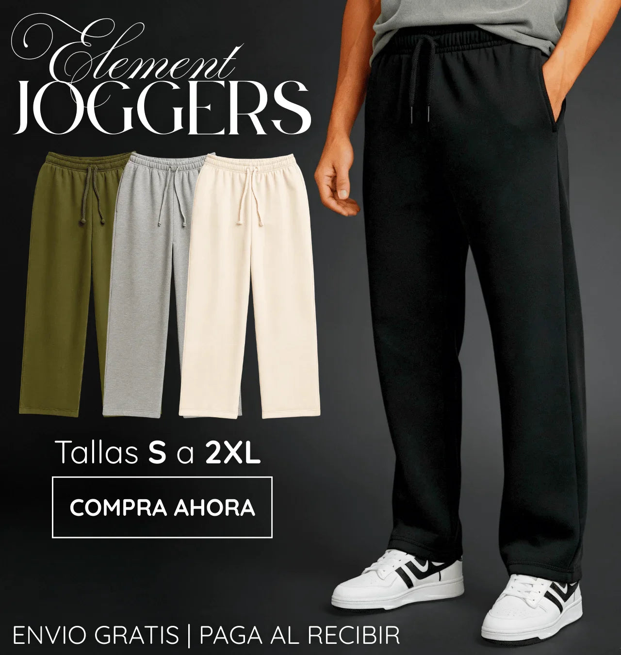 Joggers Elemental V2 |🔥 ¡OFERTA 2X1 SOLO POR HOY! 🔥