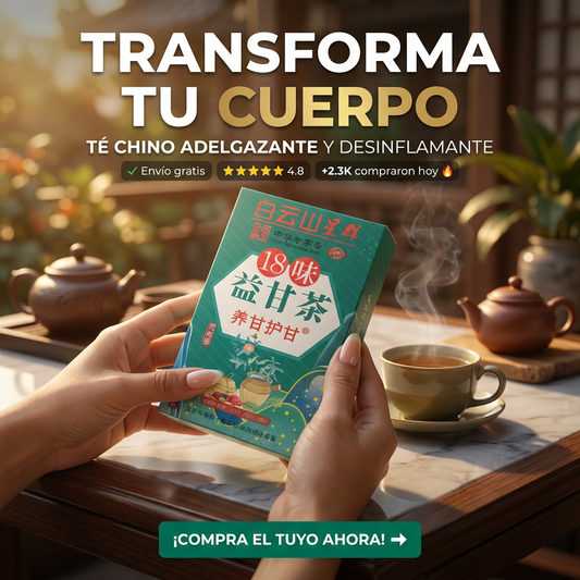 El Te Chino Que te ayuda a desinflamar