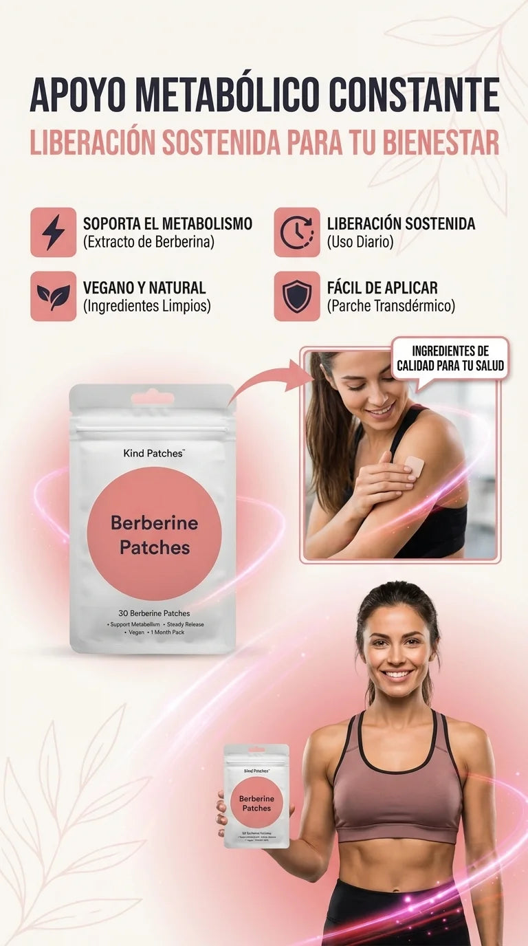 Parches de berberina adelgazantes| Oferta Solo Hoy